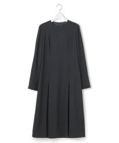 ICB 【UVカット・洗える】ウール2WAYストレッチ 長袖ワンピース