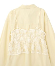 Green Parks ＳＥＴ２点シャツ＋レースビスチェ