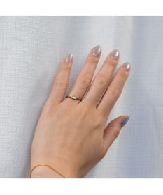 blancotokyo 【金属アレルギー対応】スクエアストーンリング GEMMA RING