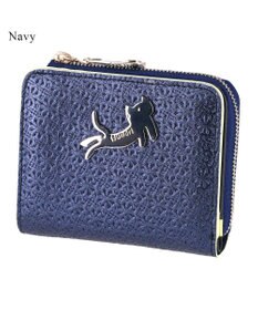 tsumori chisato CARRY キラネコフラワー 2つ折り財布