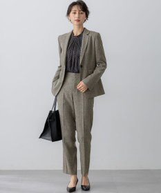 23区 L 【洗える】グラデーションドットプリント ブラウス