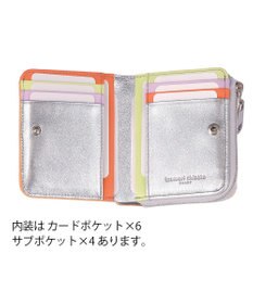 tsumori chisato CARRY キラネコフラワー 2つ折り財布
