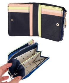 tsumori chisato CARRY キラネコフラワー 2つ折り財布