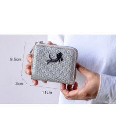 tsumori chisato CARRY キラネコフラワー 2つ折り財布