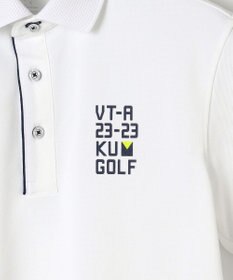 23区GOLF 【MEN】【吸水速乾/UVケア】エイトロックカノコ 半袖ポロシャツ