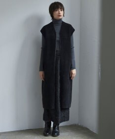 ICB 【CLASSY.1月号掲載・新色追加・洗える】エクストラファインメリノ タートルネックプルオーバー