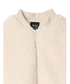 Green Parks ・Ｄｏｕｂｌｅ　Ｆｌａｇｓ　　ボアブルゾン