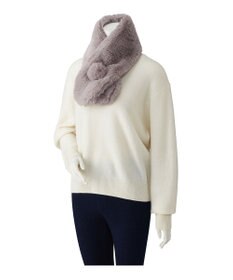 MOONBAT 【洗える】estaa うさしっぽマフラー