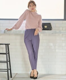 ANY SIS 【保温性あり/洗える】サーモ 2WAYストレッチ テーパード パンツ