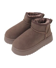 Green Parks ・ｍｉｎｉａ　フェイクムートンショートブーツ