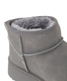 Green Parks ・ｍｉｎｉａ　フェイクムートンショートブーツ