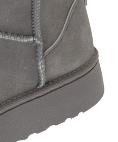 Green Parks ・ｍｉｎｉａ　フェイクムートンショートブーツ