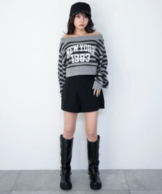 WEGO ポンチマイクロショートパンツ