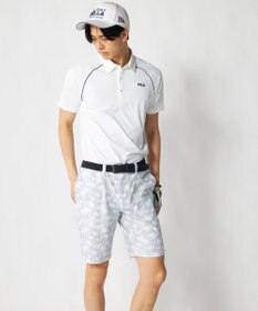 FILA GOLF／marie claire 【FILA GOLF】ラグラン半袖ポロシャツ