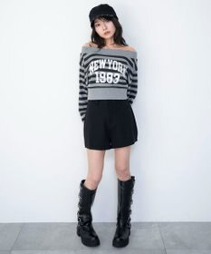 WEGO ポンチマイクロショートパンツ