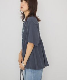 AMERICAN HOLIC シャーリングプリントTシャツ