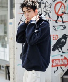 WEGO ワッペンロゴパーカー