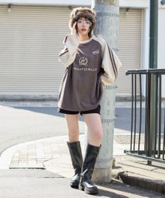 WEGO 【ユニセックス着用ITEM】フェイクスウェードゲームプルオーバー