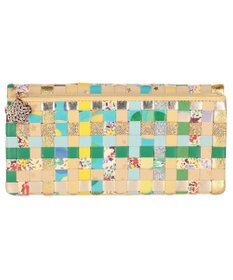 tsumori chisato CARRY エポネコメッシュ 長財布 2つ折り かぶせタイプ