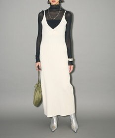 Green Parks レース編み風ビスチェキャミワンピース