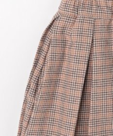 ANY KIDS リボン×チェック プリーツスカパン