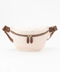 UNBILLION Otias 8号キャンバスシュリンクレザーボディバッグ