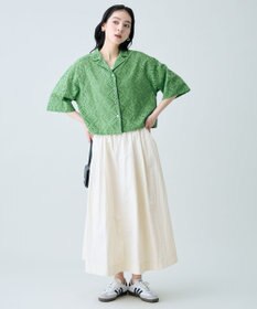 ANY 【2SET】バイカラーポロニット×スカートセット