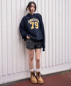 WEGO グラフィックビッグプルパーカー