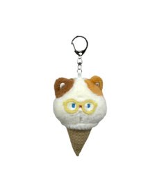 WEGO あにまるアイスぬいぐるみキーホルダー