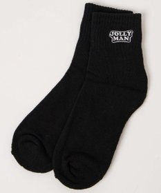 WEGO カラーロゴアンクルソックス