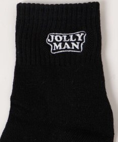 WEGO カラーロゴアンクルソックス