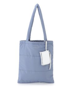 UNFILO パデッド トートバッグ ダルブルー