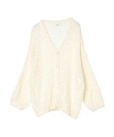 earth music&ecology ぽこぽこヤーンカーディガン