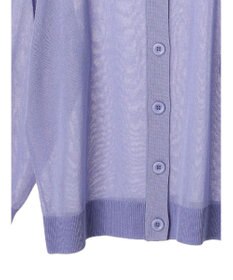 earth music&ecology シアーニットカーディガン