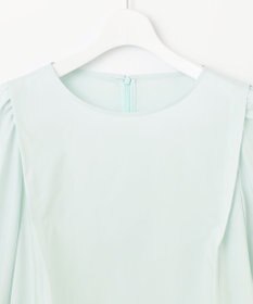 自由区 【洗える】テンセルコットンエンブロイダリープルオーバー ブラウス