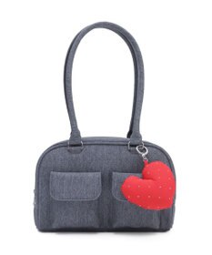 WEGO 【痛バ＆推し活】チャーム付きボストン痛バッグ