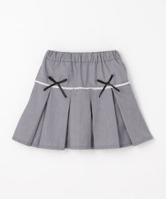 ANY KIDS 【洗濯機可能】プリーツ ミニスカパン