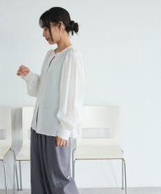 CRAFT STANDARD BOUTIQUE インド製 ボリュームスリーブブラウス