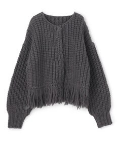 uncrave ハンドニット カーディガン