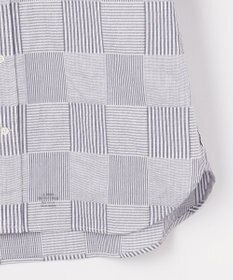 J.PRESS MEN 【クールマックス】サッカーパッチワーク シャツ