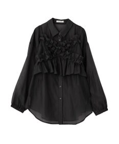 Green Parks 【WEB限定】ＳＥＴ２点フリルビスチェ＋シャツチュニックⅡ