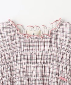 組曲 KIDS 【110-140cm】シャーリングブラウス Tシャツ