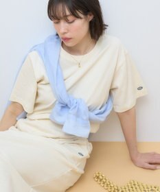 AMERICAN HOLIC DISCUS パウダーブリーチ加工Tシャツ