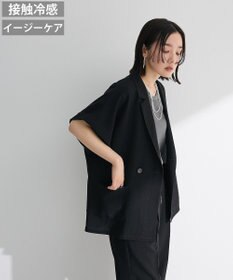 Green Parks 麻調合繊フレンチスリーブジャケット