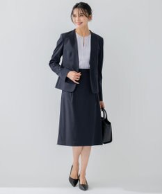 23区 【セットアップ対応/洗える】ストレッチポンチ スカート