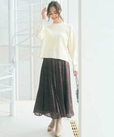 ANY SIS 【洗える】ショート丈 プルオーバー