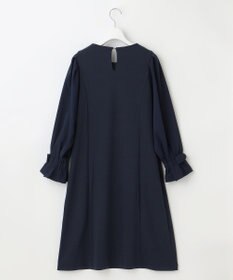 Feroux 【洗える】リボンスリーブダンボール ワンピース