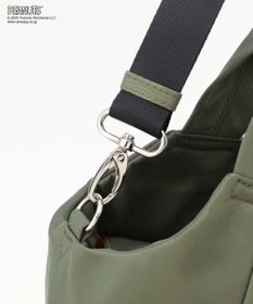 Y'SACCS SNOOPYデザイン サイドギャザー2wayトート　Mサイズ(スケートボード）