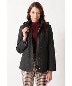 DAKS ライトウェイト フーデッドキルティングブルゾン