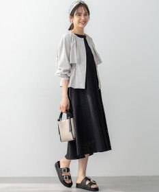 組曲 【WEB限定・新色追加】エンブロイダリーレースノースリーブ ワンピース